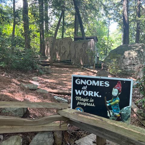 I love that they are keeping the gnomes alive in spirit!