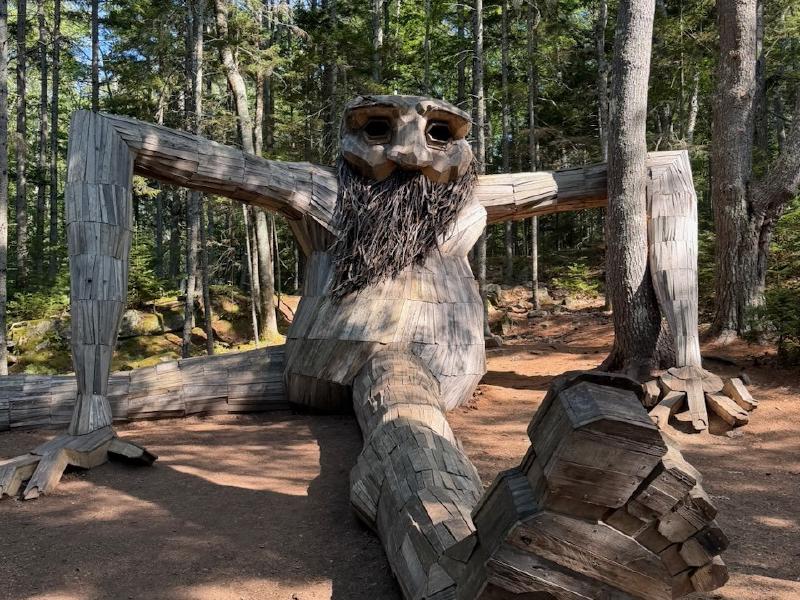 image from Discovering Maine's Magical Trolls at Botanical Gardens