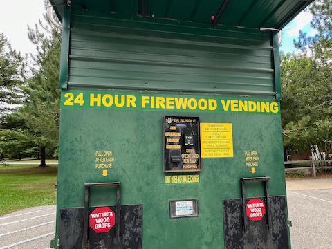 image from Firewood from a vending machine!