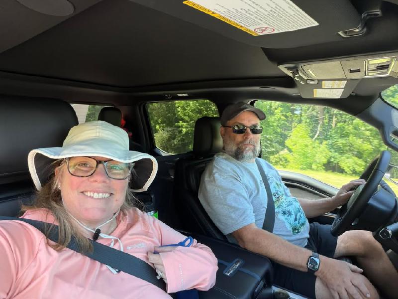 image from First travel day together in the new truck!