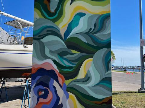 image from For our last post on the Alpena Mural Trail