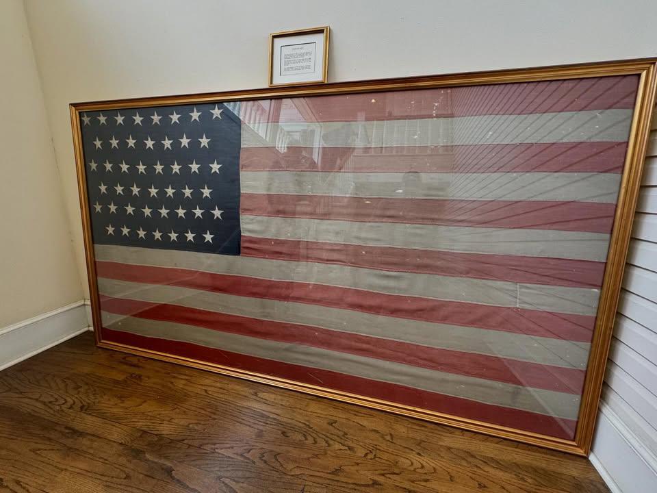 American flag with only 45 stars