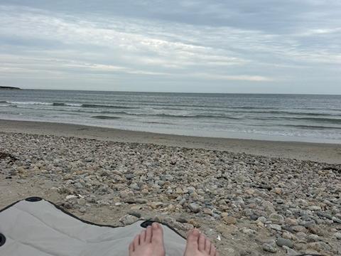 image from Our last day on the beach and we really lived it up