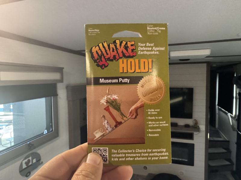 image from Quakehold! Museum Putty