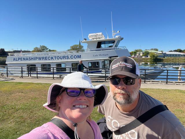 image from The Alpena Shipwreck Tour was really neat