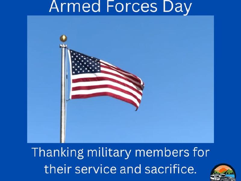 image from We are celebrating Armed Forces Day today