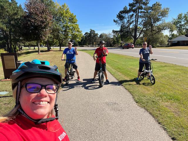 image from We rode a portion of the Alpena Bi-Path